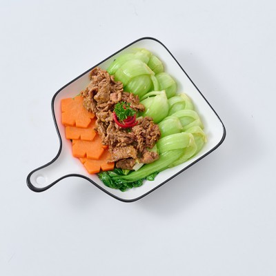 Cải thìa xào thịt bò