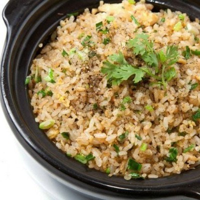 cơm chiên cá mặn