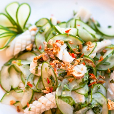 Gỏi mực thái lan